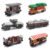 City Train Building Blocks DIY MOC Expansion Set – Wheels, Bases, Tra... #1254 - Image 4