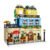 1443-1489pcs Creative City Cafe Light Streetview Building Blocks Bricks Model Sets MOC Modular Architecture Boys Toys Kids Gifts - Image 6