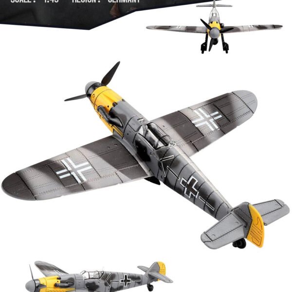 ViiKONDO WWII German BF109 Fighter Plane Building Blocks – 1:49 Sca... #350852