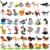 Mini 3D Animal Micro Building Blocks – Diamond Brick Models of Dog,... #365462 - Image 3