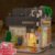 1116Pcs Cada LED City Japanese Style Summer Restaurant Coffee House Building Blocks Friends Light Shop Bricks Toys Children Gift - Image 3