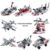 Navy War Chariot Ship & Army Boat Plane Building Blocks Set – Mi... #200006151 - Image 6