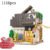 1116Pcs Cada LED City Japanese Style Summer Restaurant Coffee House Building Blocks Friends Light Shop Bricks Toys Children Gift - Image 7