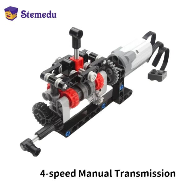 MOC High-Tech 4-Speed Manual Gearbox Transmission Kit – DIY Enginee... #365458