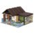 Creative City Japanese Style Villa & Flower House Building Blocks Set #200003886 - Image 3