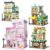 Creative Street View Wedding Salon Manor Garden House Coffee Shop Model Building Blocks City Architecture Mini Bricks Toys Gifts