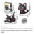 Dual Form Cat Shape Micro Mini Building Blocks – Pocket-Sized Pet Seri... #504 - Image 8