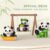 Creative DIY Chinese Style Mini Panda Building Blocks – Educational Mic... #29 - Image 4