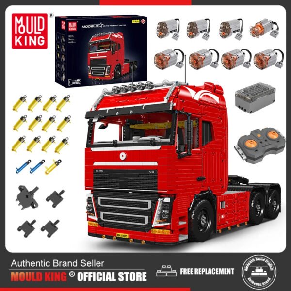 Mould King 19015 / 19015T Remote Control Tractor Truck – Technic... #202997806