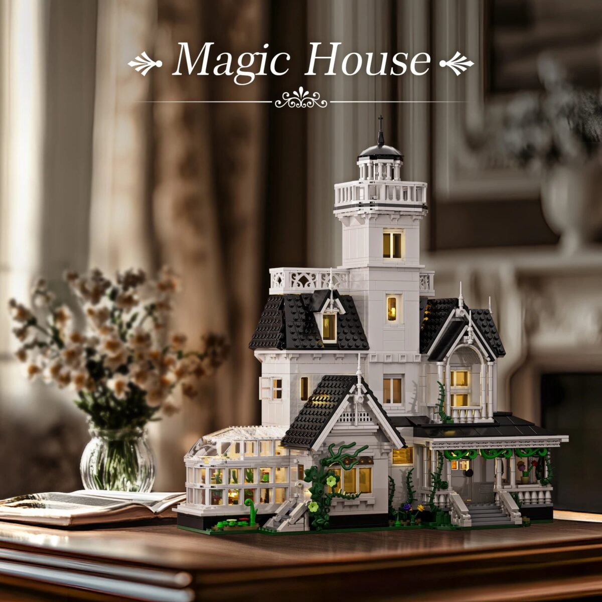 Magic House Owens Home Building Blocks Set – Medieval Vintage Co... #200003886 - Image 5