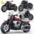 HUIQIBAO 1:8 Classic Motorbike Building Blocks Set – High-Tech MOC Moto... #10