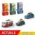 Creative Retro City Camper Car Building Blocks – T1 Campervan, Beetle ... #173