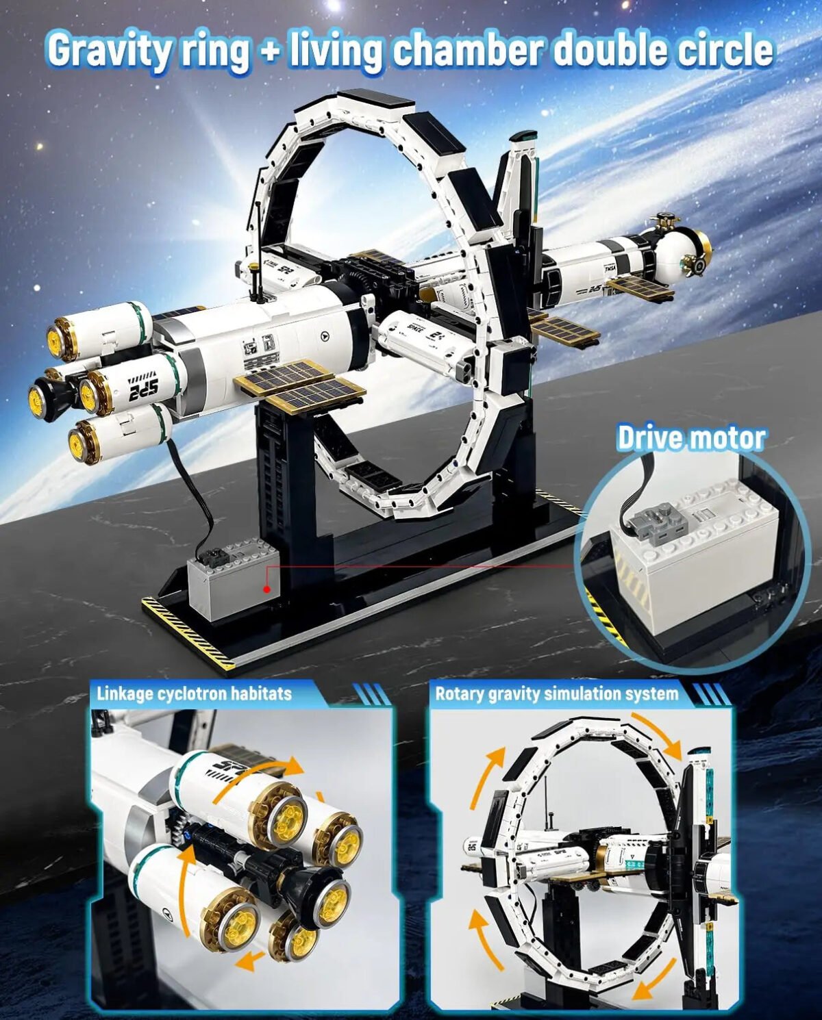 2221PCS Electric International Space Station Building Kit – Coll... #200006151 - Image 3