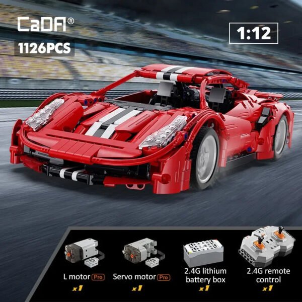 Build, Race, and Explore with Cada Compatible RC Car Bricks #200002984