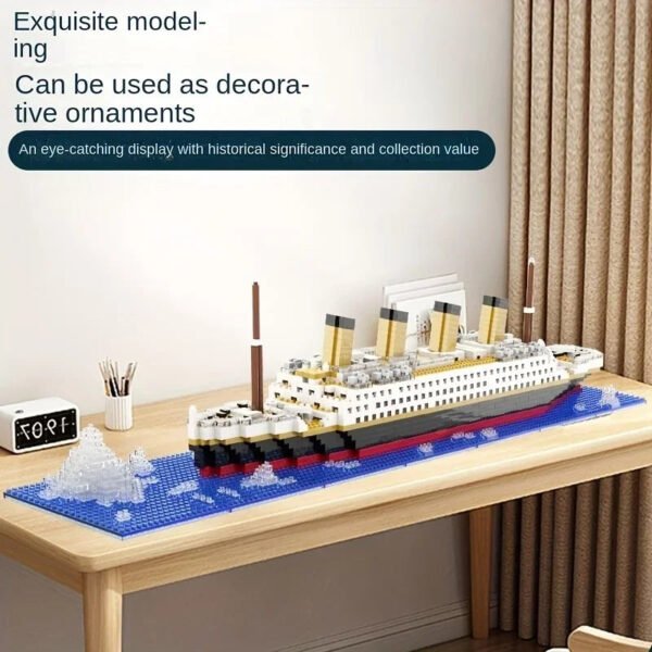 REOBRIX Titanic Cruise Ship Building Blocks – Small Particle Ass... #200006152