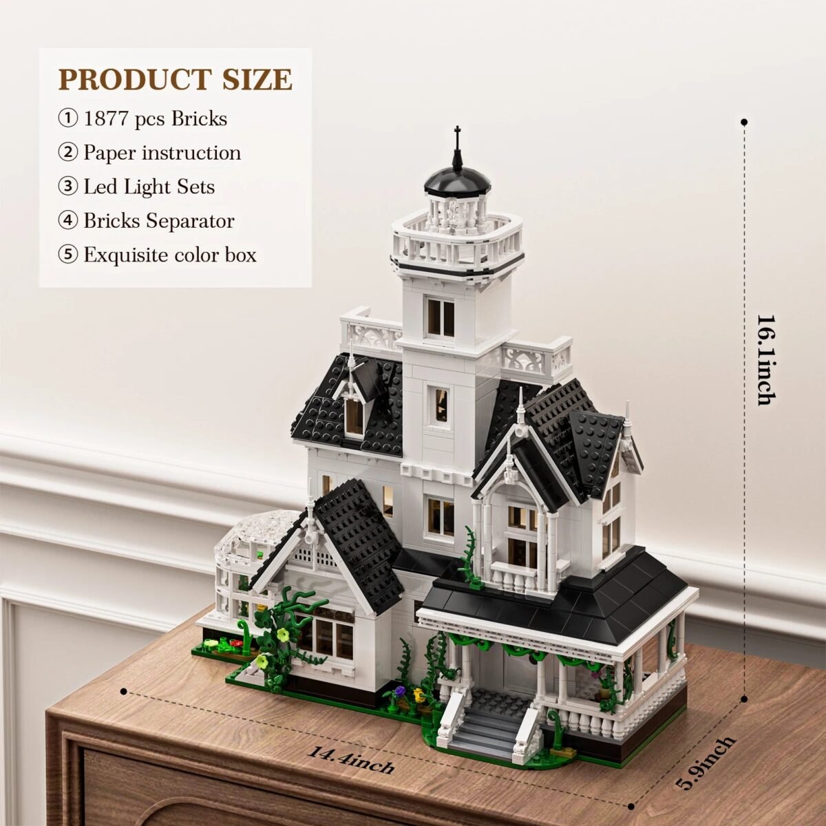 Magic House Owens Home Building Blocks Set – Medieval Vintage Co... #200003886 - Image 2
