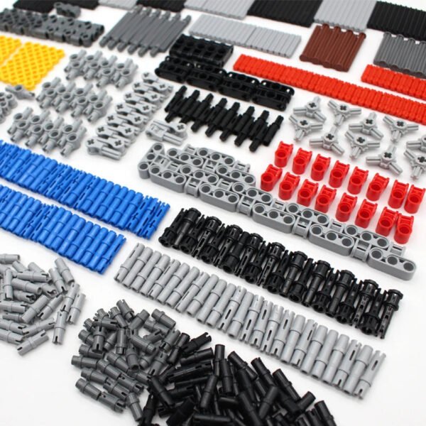 882PCS High-Tech Pin Beam & Gear Building Block Parts Set – Comp... #200003886