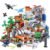 1315PCS Creative Mountain Cave Model Building Blocks – Imaginati... #200003886