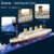 Small Particle Titanic Cruise Ship Building Blocks – Giant Puzzle Model Kit #173 - Image 2