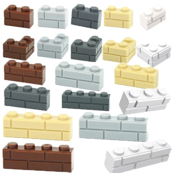 DIY City MOC Wall Bricks & Potion Bottles Set – Creative Building Bloc... #175