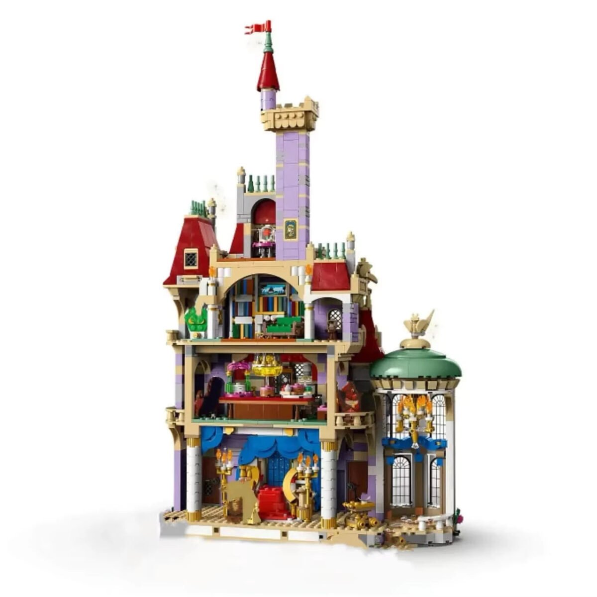 Beauty Princess Castle Building blocks Building Beast Monster romantic toy model moc brick birthday gift - Image 3
