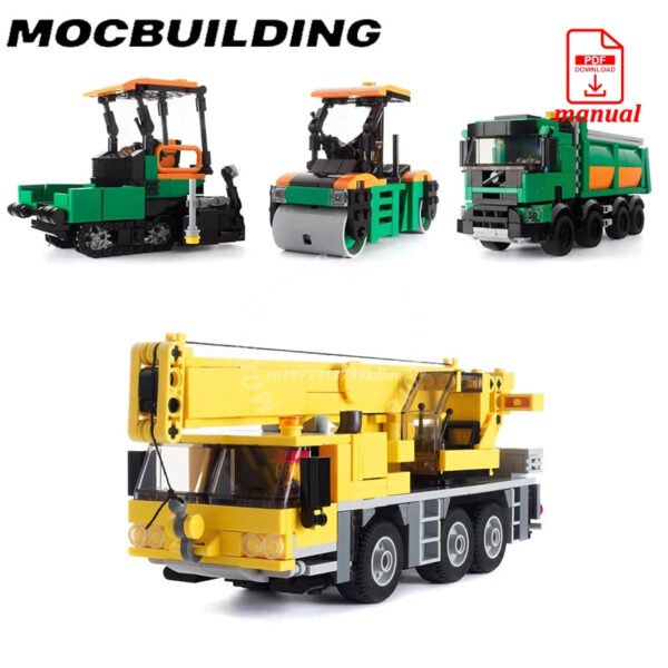 City Road Maintenance Construction Vehicles – Tipper Truck, Pave... #200006154