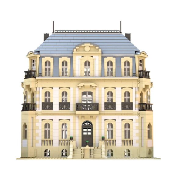 MOC Classic Architecture Chateau Bugatti Molsheim Building Blocks Set –... #29
