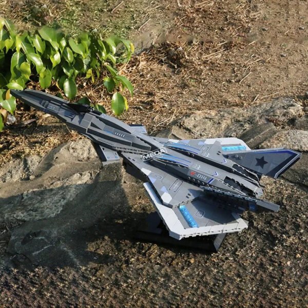 1226 PCS F-22S Fighter Jet Building Blocks – Military Aircraft D... #200003886