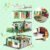 Creative Street View Wedding Salon Manor Garden House Coffee Shop Model Building Blocks City Architecture Mini Bricks Toys Gifts - Image 5