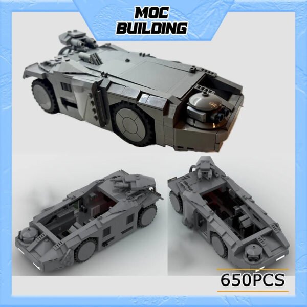 MOC UCS Military Armored Vehicle M577 APC – Building Blocks Model #200006155
