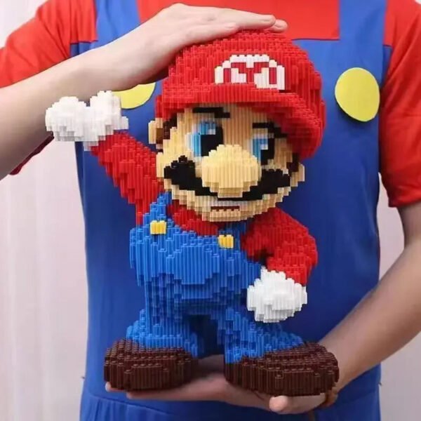 Super Mario 3D Puzzle Block Toy – Micro Building Blocks Desktop ... #200003886