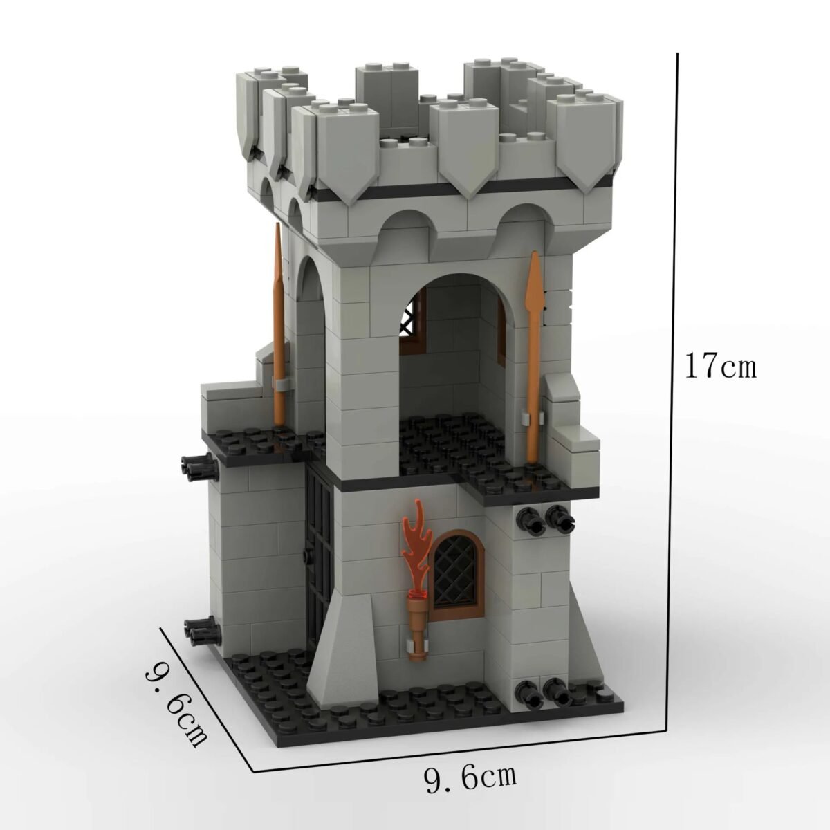 Medieval Castle Tower Building Blocks Set – 1567PCS Fortress & Ancient ... #29 - Image 4
