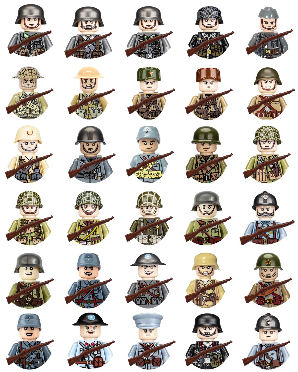 Military Action Figures Building Block Set – Soldier Mini Dolls ... #203196826 - Image 3
