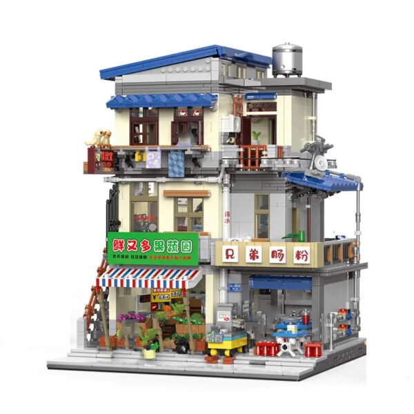 Barweer Modular Chinese Village Buildings – Hairdresser’s House, Break... #175