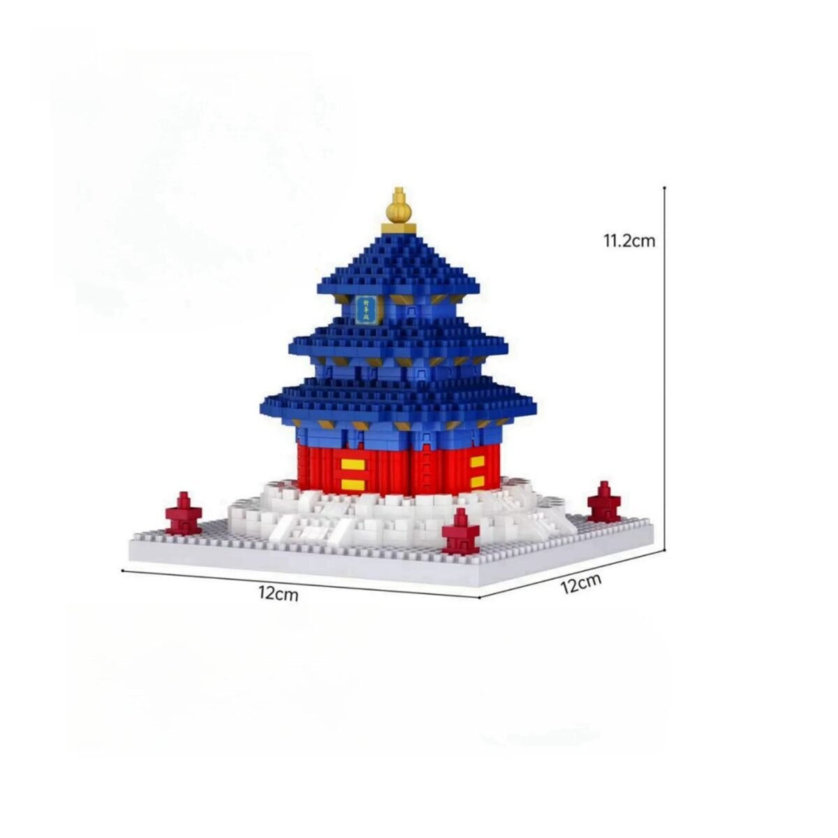 High-Difficulty Castle Puzzle Building Blocks – Micro-Grain Architectu... #193 - Image 6