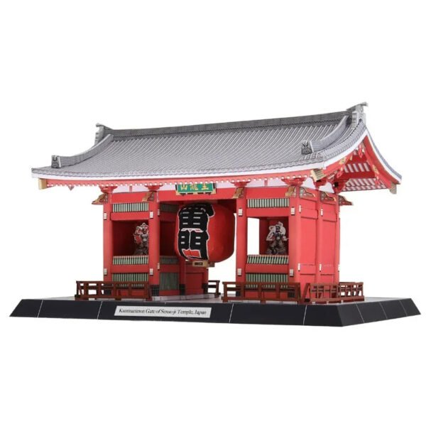 Kaminarimon Gate of Sensoji Temple 3D Paper Model – Handmade World-F... #47920