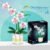 Romantic Orchid Flowers Bouquet Building Blocks – Bonsai Style DIY Plan... #29 - Image 2