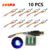10PCS 0.8mm Pin RGB LED Building Blocks USB Lamp DIY Street Light City Electric Decorate 1X1 Brick Toy Compatible All Brands - Image 7