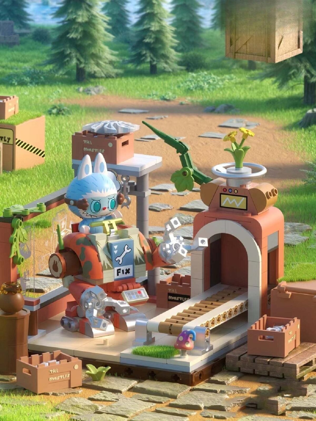 MONSTERS FOREST SECRET BASE Blocks - Image 7