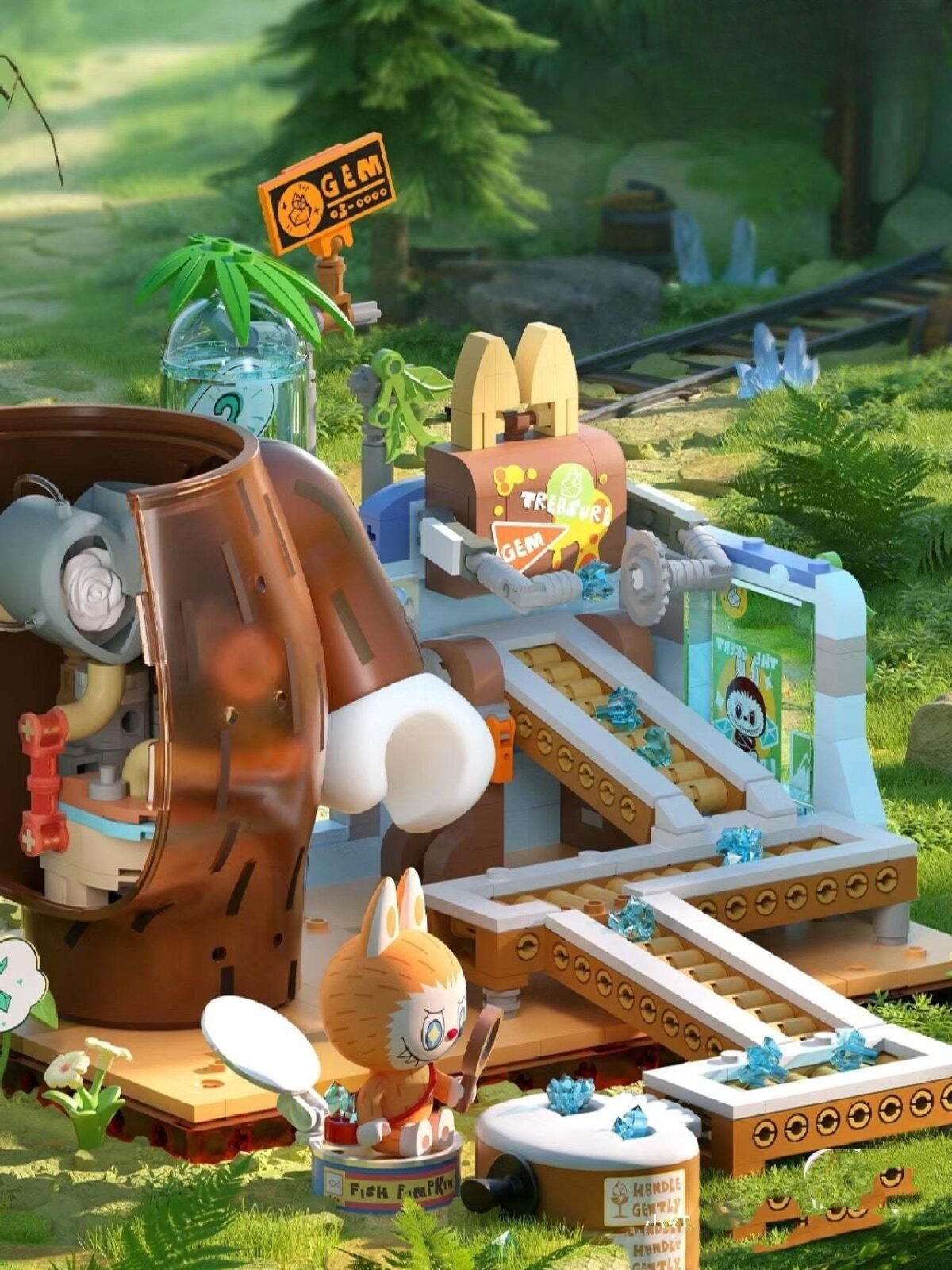 MONSTERS FOREST SECRET BASE Blocks - Image 6