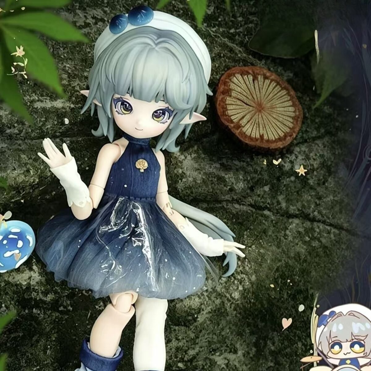 Mushroom Mycelium Naming Series 1/12 BJD - Image 7