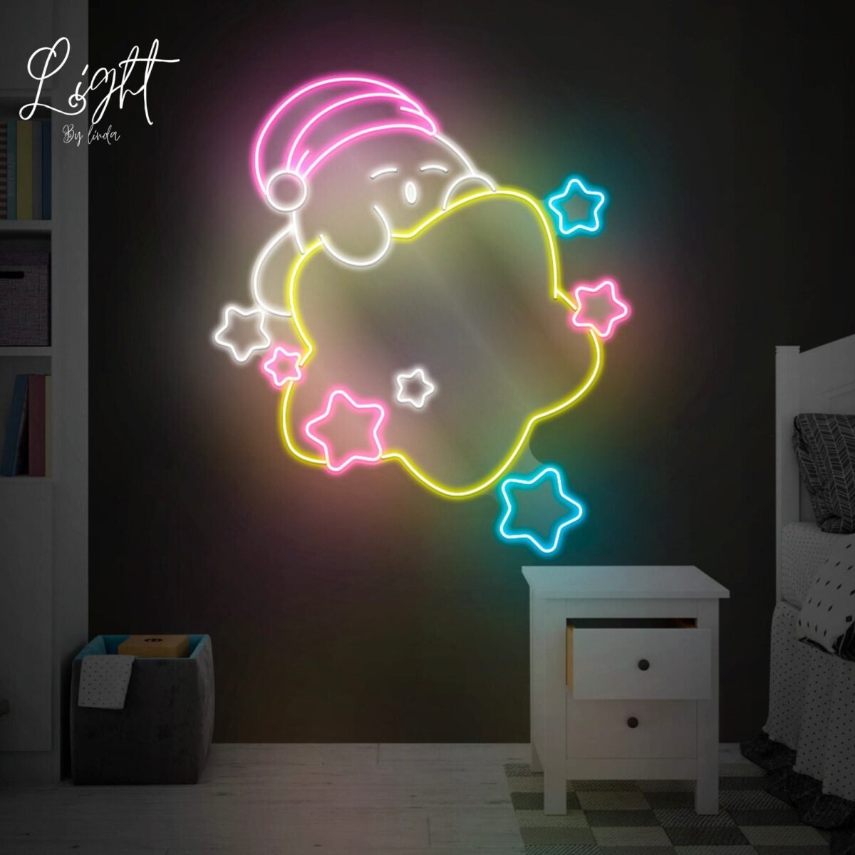 Cute Stars Neon Sign #55317 - Image 4