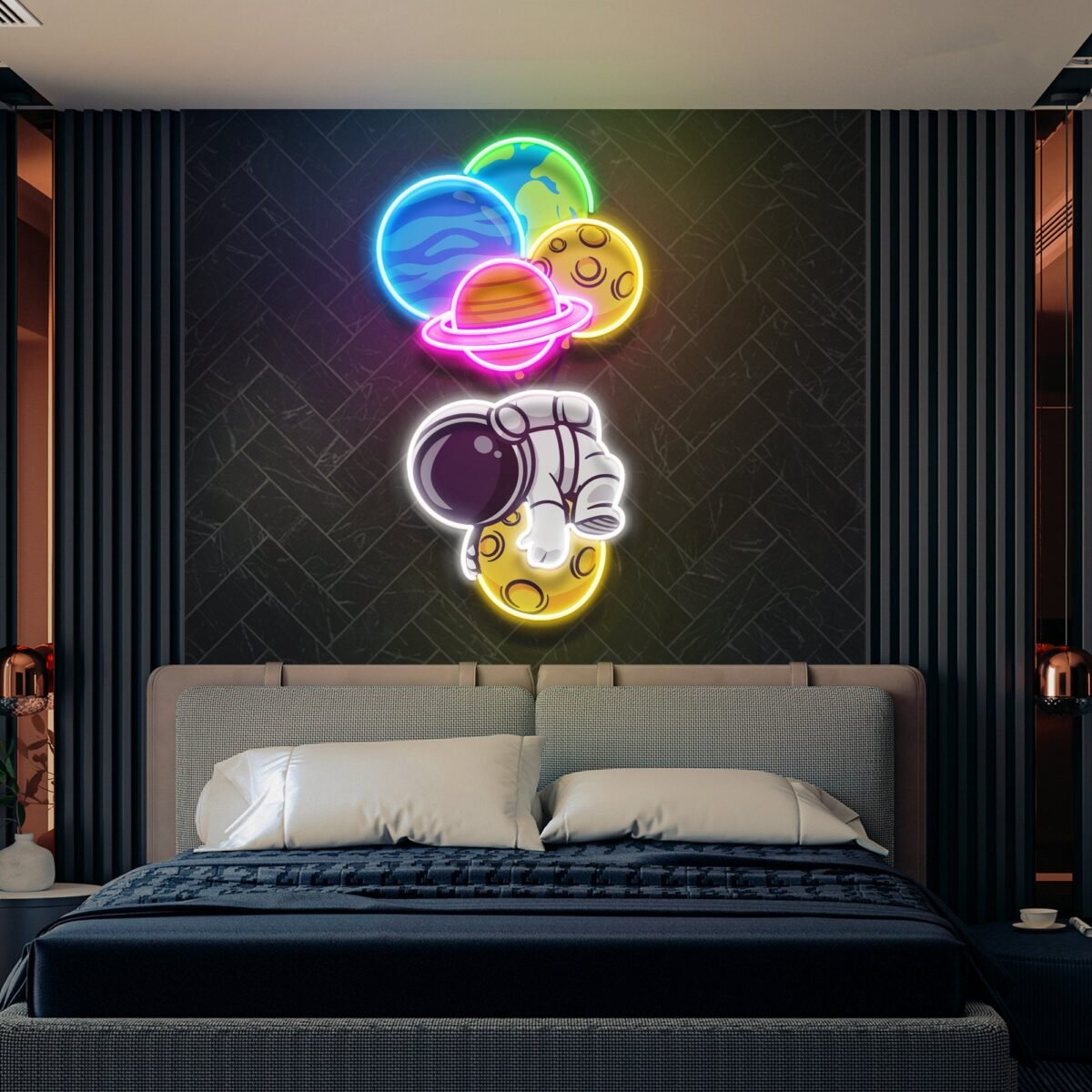 Astronaut Neon Sign - Image 1