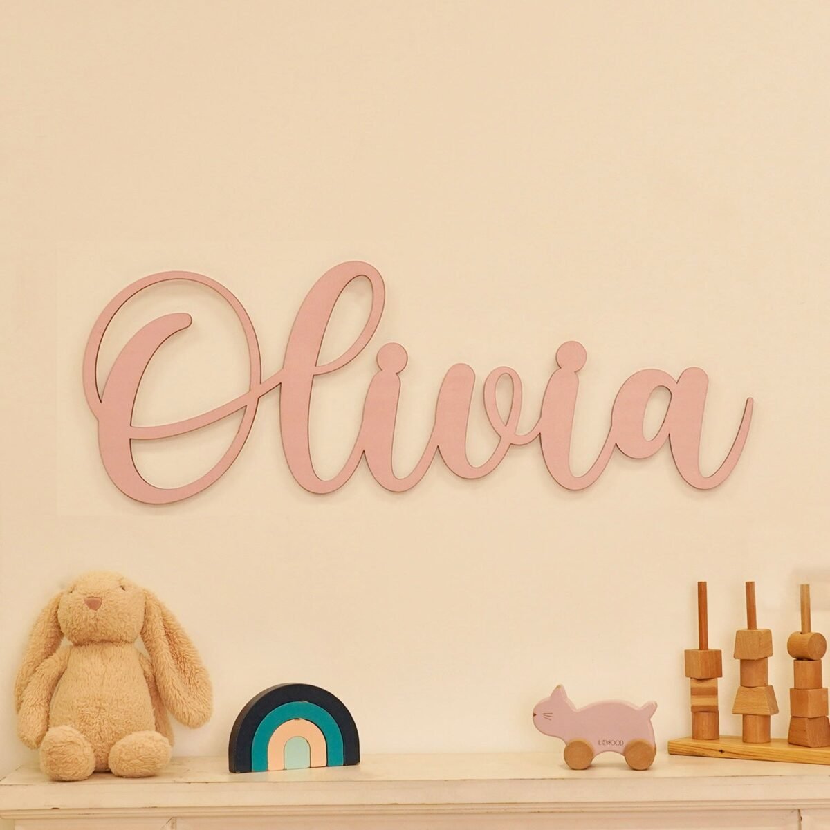 lADPKFtK3qoiNk7NBdzNBdw_1500_1500 Product Name: Personalized Wooden Name Sign #55818 - Image 1