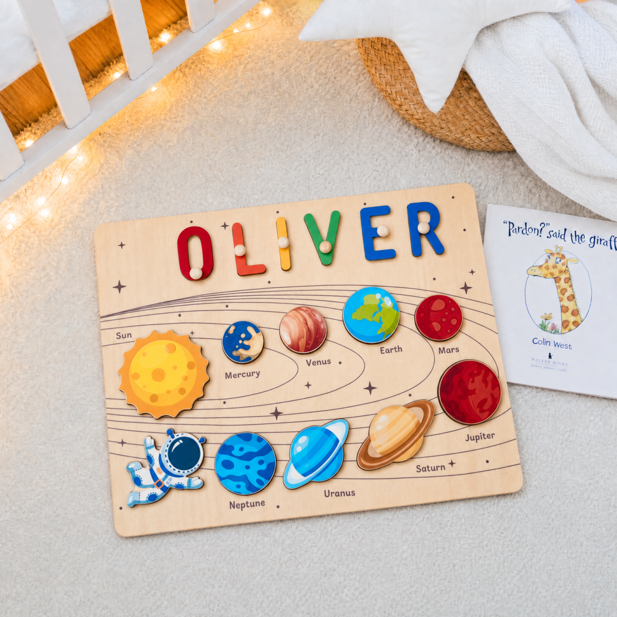 Personalized Planet Name Puzzle #55008 - Image 1