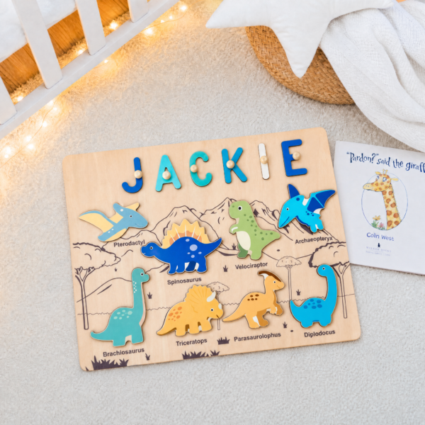 Personalized Dinosaur Name Puzzle #55002