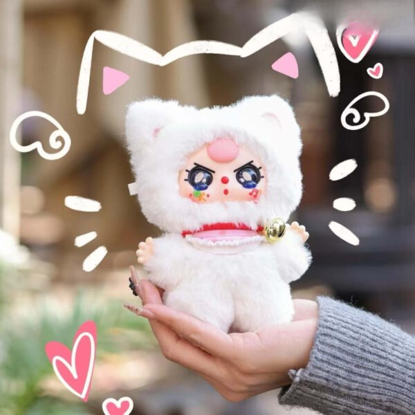 Baby Three Billionaires Cat Series Plush Dolls, Blind Box