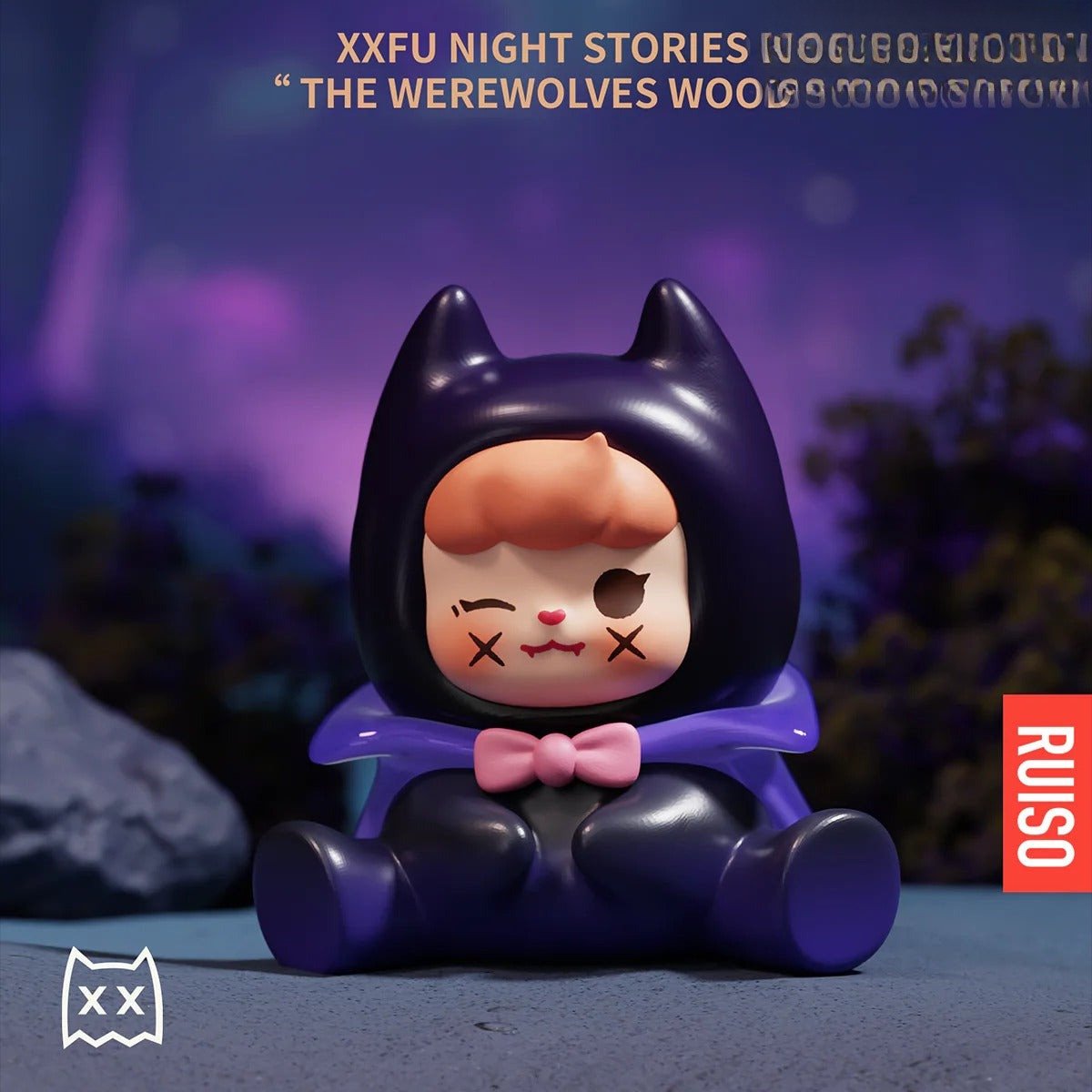 11966555291966 XXFU Xiaoxiaofu Night Stories The Werewolevs Wood Series Mini Beans, Blind Bag - Image 1