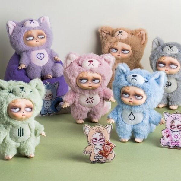 Sleepless Grumpipi Series Plush, Blind Box