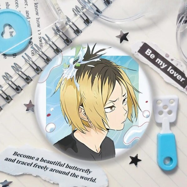 Haikyu!! Series Double Flashing Badge